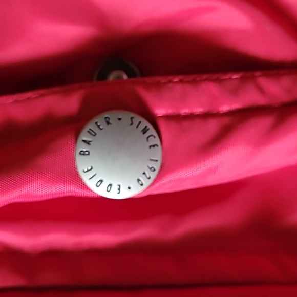 Red Eddie Bauer Vintage Coat Large Tall - Picture 3 of 5